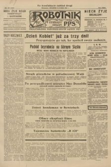 Robotnik : centralny organ P.P.S. R.37, nr 107 (19 marca 1931) = nr 4447 (po konfiskacie nakład drugi)