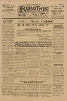 Robotnik : centralny organ P.P.S. R.37, nr 109 (21 marca 1931) = nr 4449