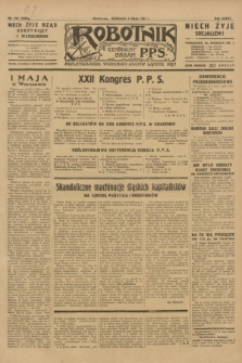 Robotnik : centralny organ P.P.S. R.37, nr 160 (3 maja 1931) = nr 4500