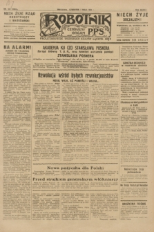 Robotnik : centralny organ P.P.S. R.37, nr 164 (7 maja 1931) = nr 4504