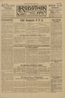 Robotnik : centralny organ P.P.S. R.37, nr 182 (20 maja 1931) = nr 4522