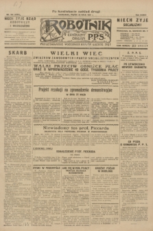 Robotnik : centralny organ P.P.S. R.37, nr 194 (29 maja 1931) = nr 4534 (po konfiskacie nakład drugi)