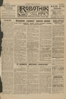 Robotnik : centralny organ P.P.S. R.37, nr 236 (3 lipca 1931) = nr 4576