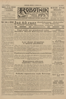 Robotnik : centralny organ P.P.S. R.37, nr 274 (2 sierpnia 1931) = nr 4614