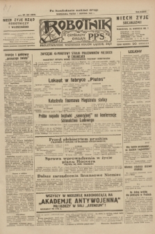 Robotnik : centralny organ P.P.S. R.37, nr 280 (7 sierpnia 1931) = nr 4620 (po konfiskacie nakład drugi)