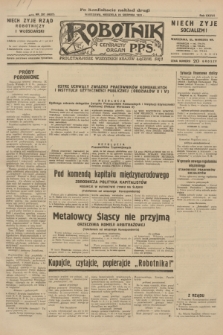 Robotnik : centralny organ P.P.S. R.37, nr 297 (23 sierpnia 1931) = nr 4637