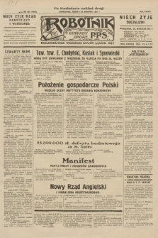 Robotnik : centralny organ P.P.S. R.37, nr 305 (29 sierpnia 1931) = nr 4645 (po konfiskacie nakład drugi)