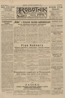 Robotnik : centralny organ P.P.S. R.37, nr 351 (8 października 1931) = nr 4691
