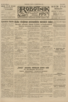Robotnik : centralny organ P.P.S. R.37, nr 369 (23 października 1931) = nr 4709