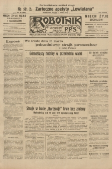 Robotnik : centralny organ P.P.S. R.38, nr 86 (11 marca 1932) = nr 4880 (po konfiskacie nakład drugi)