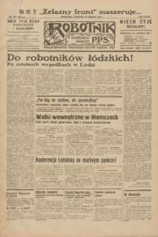 Robotnik : centralny organ P.P.S. R.38, nr 209 (23 czerwca 1932) = nr 5002