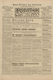 Robotnik : centralny organ P.P.S. R.38, nr 282 (20 sierpnia 1932) = nr 5075