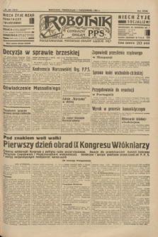 Robotnik : centralny organ P.P.S. R.39 [i.e.40], nr 355 (1 października 1934) = nr 5974