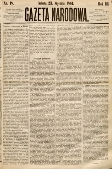 Gazeta Narodowa. 1864, nr 18