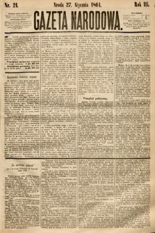 Gazeta Narodowa. 1864, nr 21