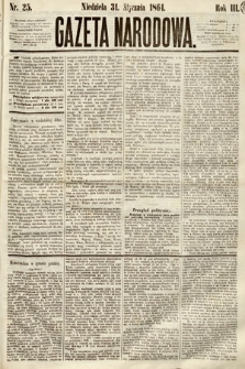 Gazeta Narodowa. 1864, nr 25