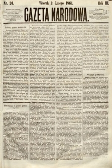Gazeta Narodowa. 1864, nr 26