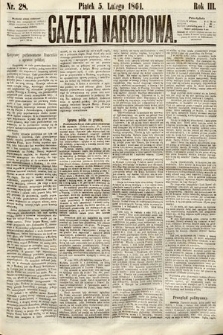 Gazeta Narodowa. 1864, nr 28