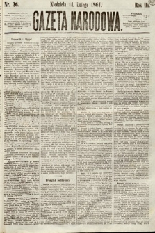 Gazeta Narodowa. 1864, nr 36