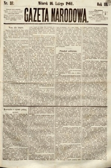 Gazeta Narodowa. 1864, nr 37