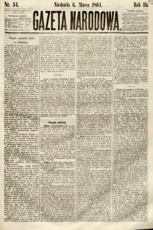 Gazeta Narodowa. 1864, nr 54