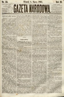 Gazeta Narodowa. 1864, nr 55