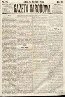 Gazeta Narodowa. 1864, nr 81