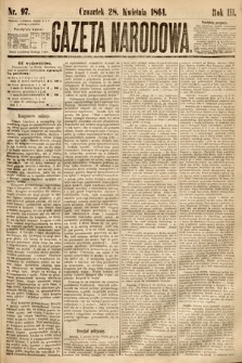 Gazeta Narodowa. 1864, nr 97