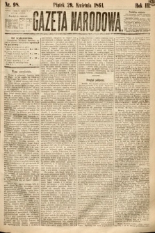 Gazeta Narodowa. 1864, nr 98