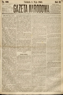 Gazeta Narodowa. 1864, nr 100