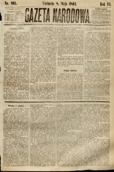 Gazeta Narodowa. 1864, nr 105