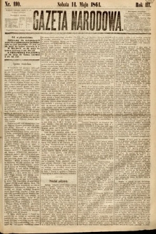 Gazeta Narodowa. 1864, nr 110