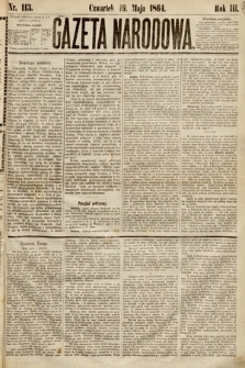 Gazeta Narodowa. 1864, nr 113