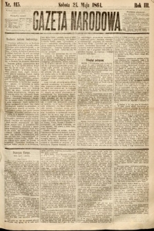 Gazeta Narodowa. 1864, nr 115