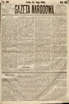 Gazeta Narodowa. 1864, nr 118