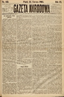 Gazeta Narodowa. 1864, nr 143
