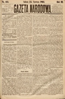 Gazeta Narodowa. 1864, nr 144