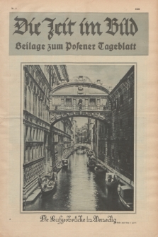 Die Zeit im Bild : Beilage zum Posener Tageblatt. 1925, Nr. 8 ([26 Februar])