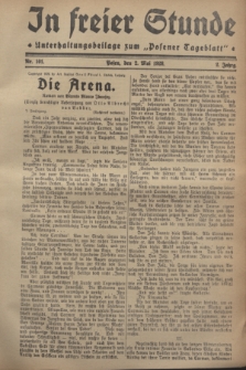 In Freier Stunde : Unterhaltungsbeilage zum „Posener Tageblatt”. Jg.2, Nr. 101 (2 Mai 1928)
