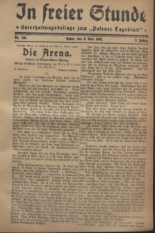 In Freier Stunde : Unterhaltungsbeilage zum „Posener Tageblatt”. Jg.2, Nr. 105 (8 Mai 1928)