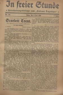 In Freier Stunde : Unterhaltungsbeilage zum „Posener Tageblatt”. Jg.2, Nr. 152 (6 Juli 1928)