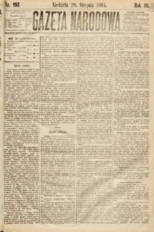 Gazeta Narodowa. 1864, nr 197