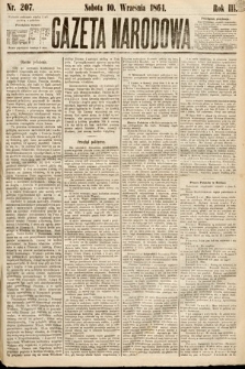 Gazeta Narodowa. 1864, nr 207