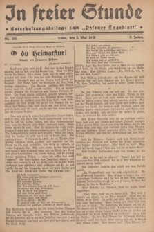 In Freier Stunde : Unterhaltungsbeilage zum „Posener Tageblatt”. Jg.3, Nr. 101 (2 Mai 1929)