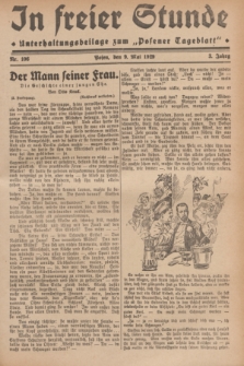 In Freier Stunde : Unterhaltungsbeilage zum „Posener Tageblatt”. Jg.3, Nr. 106 (9 Mai 1929)