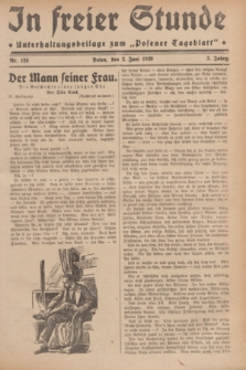 In Freier Stunde : Unterhaltungsbeilage zum „Posener Tageblatt”. Jg.3, Nr. 124 (2 Juni 1929)