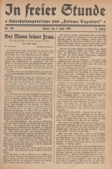In Freier Stunde : Unterhaltungsbeilage zum „Posener Tageblatt”. Jg.3, Nr. 126 (5 Juni 1929)