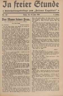 In Freier Stunde : Unterhaltungsbeilage zum „Posener Tageblatt”. Jg.3, Nr. 133 (13 Juni 1929)