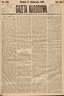 Gazeta Narodowa. 1864, nr 225