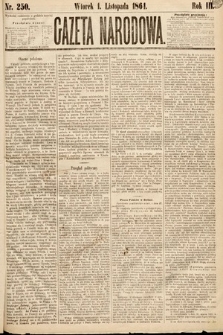 Gazeta Narodowa. 1864, nr 250